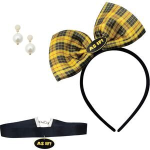 Papillion Accessories “As If” Halloween Costume Kit for Women – 4-Piece Set